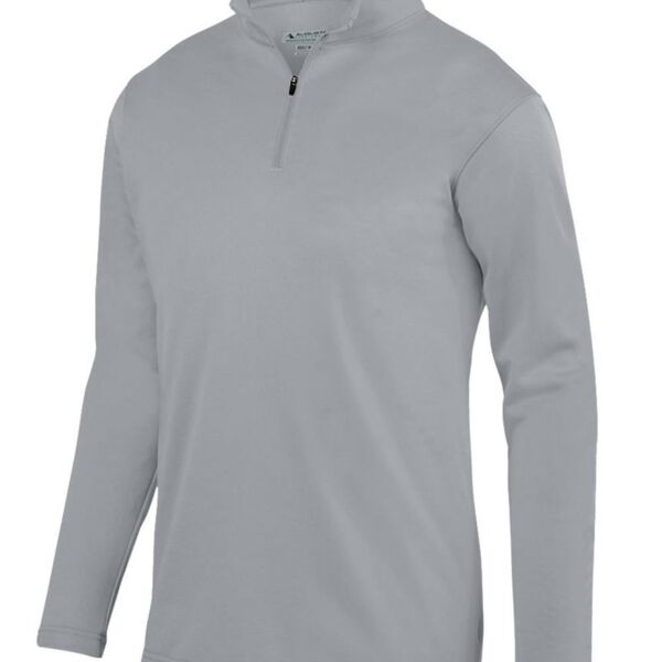 Youth Wicking Fleece Quarter-Zip Pullover Thumbnail