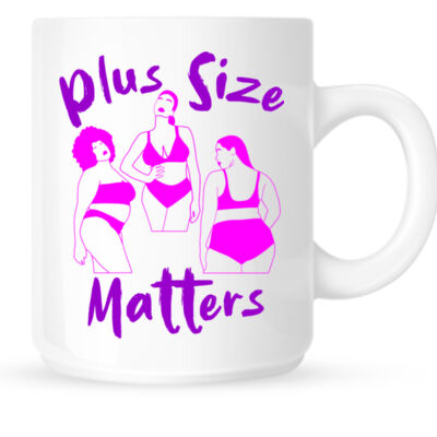 Plus Size Matters Mugs Thumbnail