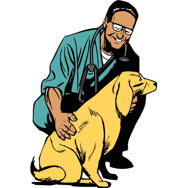 veterinarian and dog Thumbnail