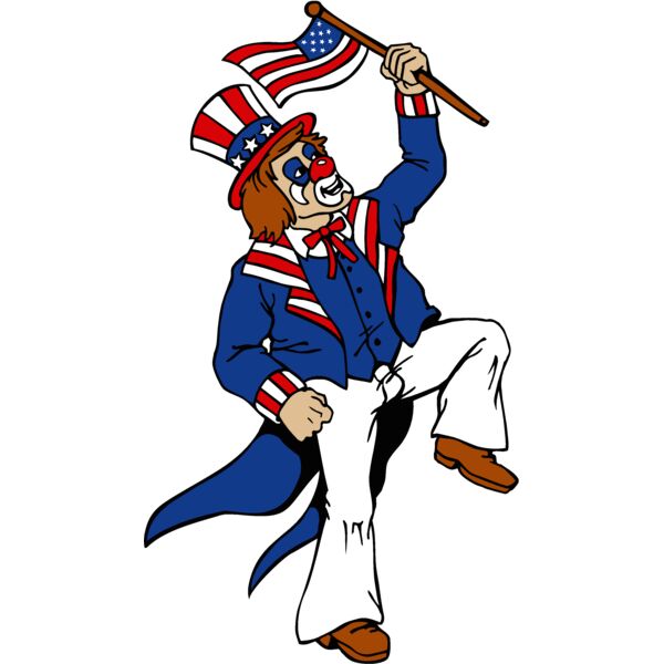 patriotic clown Thumbnail