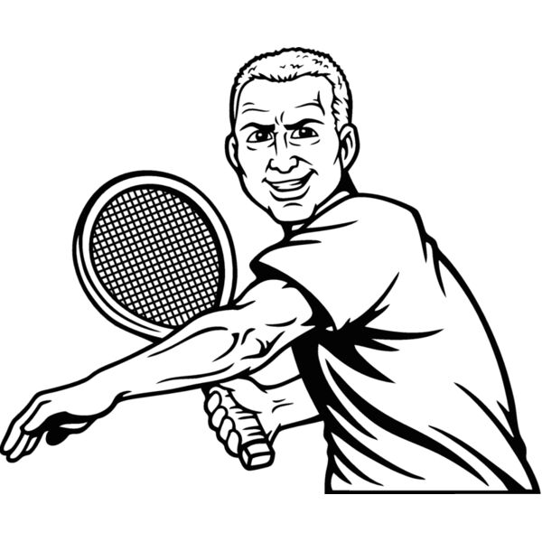 tennis02v4bw Thumbnail