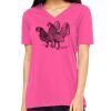 Missy's Relaxed Jersey Short-Sleeve V-Neck T-Shirt Thumbnail