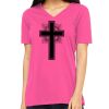 Missy's Relaxed Jersey Short-Sleeve V-Neck T-Shirt Thumbnail