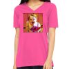 Missy's Relaxed Jersey Short-Sleeve V-Neck T-Shirt Thumbnail