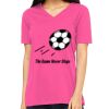 Missy's Relaxed Jersey Short-Sleeve V-Neck T-Shirt Thumbnail