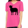 Missy's Relaxed Jersey Short-Sleeve V-Neck T-Shirt Thumbnail