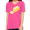 Missy's Relaxed Jersey Short-Sleeve V-Neck T-Shirt Thumbnail