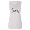 Ladies' Bella Flowy Scoop Muscle Tank Thumbnail