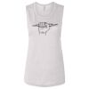 Ladies' Bella Flowy Scoop Muscle Tank Thumbnail