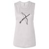 Ladies' Bella Flowy Scoop Muscle Tank Thumbnail