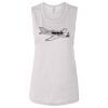 Ladies' Bella Flowy Scoop Muscle Tank Thumbnail