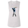 Ladies' Bella Flowy Scoop Muscle Tank Thumbnail