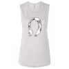 Ladies' Bella Flowy Scoop Muscle Tank Thumbnail