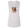 Ladies' Bella Flowy Scoop Muscle Tank Thumbnail