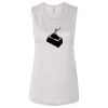 Ladies' Bella Flowy Scoop Muscle Tank Thumbnail