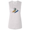 Ladies' Bella Flowy Scoop Muscle Tank Thumbnail