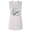 Ladies' Bella Flowy Scoop Muscle Tank Thumbnail