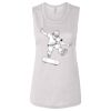 Ladies' Bella Flowy Scoop Muscle Tank Thumbnail