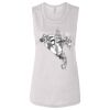 Ladies' Bella Flowy Scoop Muscle Tank Thumbnail