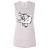 Ladies' Bella Flowy Scoop Muscle Tank Thumbnail