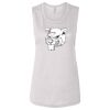 Ladies' Bella Flowy Scoop Muscle Tank Thumbnail