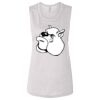 Ladies' Bella Flowy Scoop Muscle Tank Thumbnail