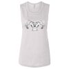 Ladies' Bella Flowy Scoop Muscle Tank Thumbnail