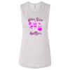 Ladies' Bella Flowy Scoop Muscle Tank Thumbnail