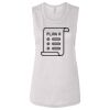 Ladies' Bella Flowy Scoop Muscle Tank Thumbnail