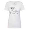 Next Level The Ideal V T-Shirt Thumbnail